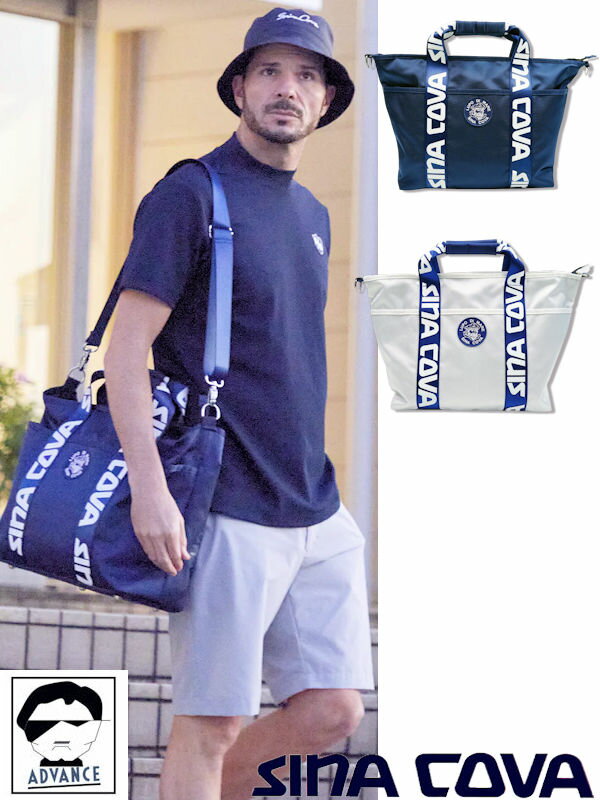 【ソックスプレゼントフェア】シナコバ ゴルフ sina cova シナコバ新作 2025新作春夏 ビッグトート ちょいワル メンズ sinacova ちょい悪 ...