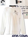 【ソックス プレゼントフェア】シナコバ ゴルフ sina cova 2025新作春夏 長袖Tシャツ キャプテン ちょいワル 大きいサイズ メンズ sinacova ちょい悪 ラッピング無料【最短お届け】【送料無料】【お取寄せ可】こちらの在庫ありの商品は土日祝日も休まず発送 25110040 M/L/LL