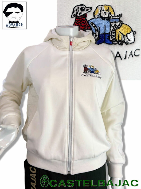 カステルバジャック ゴルフ 中綿パーカーブルゾン CASTELBAJAC SPORT 秋冬 レディース ゴルフウェア ブ..