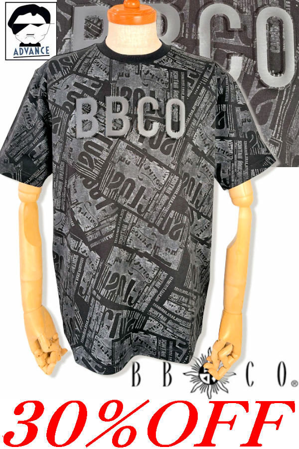 \30％OFF セール/ ビビコ BBCO 服 半袖Tシャツ 2026新作春夏 ちょいワル ちょい悪 ブランド メンズ 大きいサイズ アウトレット アンジェロ ジャパン【送料無料】【在庫限り】在庫あり表示の商品は15時までのご注文で土日も即日発送 62-2596-01 M/L/LL