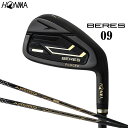 HONMA GOLF BERES 09 BLACK ACA Ep6{Zbgi#6`11jARMAQ FX BLACK / LIGHT BLACK Vtg{ԃSt z}St xX