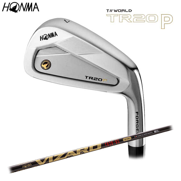 HONMA -本間ゴルフ-T//WORLD TR20 P アイアン 6本セット（#6〜11） VIZARD TR20-65 シャフトホンマ TOURWORLD ツアーワールド【smtb-ms】