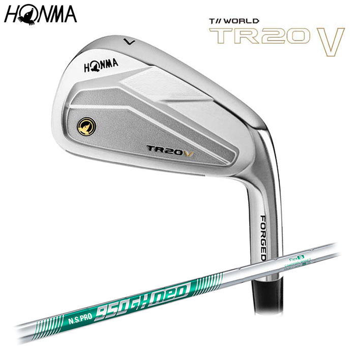 HONMA -本間ゴルフ-T//WORLD TR20 V アイアン 6本セット（#5〜10） N.S.PRO 950GH neo スチールシャフトホンマ TOURWORLD ツアーワールド【smtb-ms】