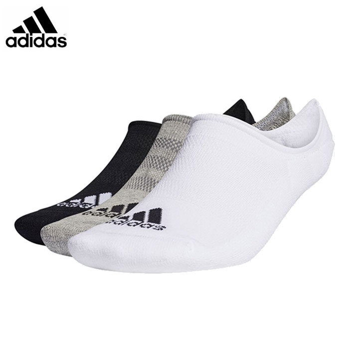 【一部即納OK】adidas -アディダス- PRIMEGREEN 3P ゴルフソックス ローカット 【22849】