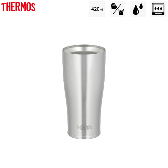 【420ml】サーモス -THERMOS- 真空断熱タンブラー【JDE-420】ステンレス（S）