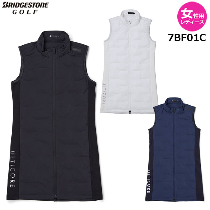 【女性用 レディース】BRIDGESTONE 25年秋冬 ULTICORE レディス 前開き中わたワンピース【7BF01C】4Dimotion Fitブリヂストン アルティコア