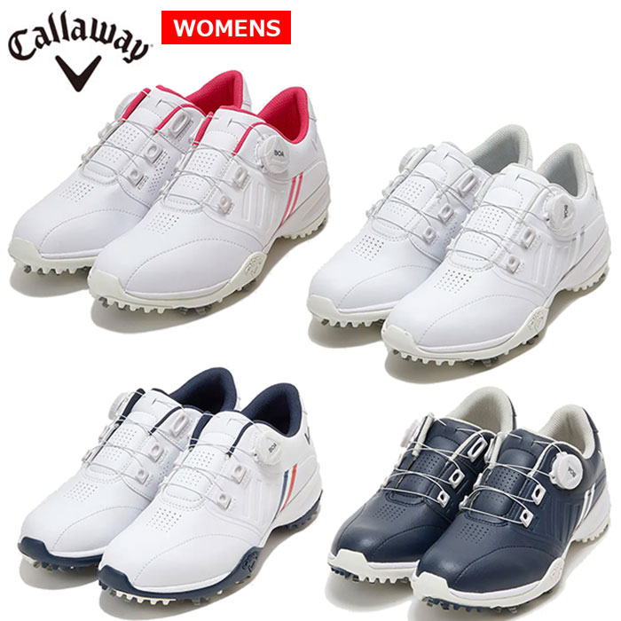 Callaway -キャロウェイ- エアロスポーツボア スパイクシューズ (WOMENS) 【C22996210】AEROSPORT BOA ゴルフシューズ