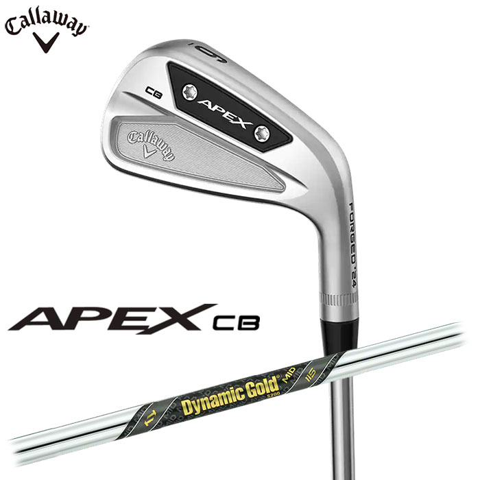 Callaway APEX CB 2023 ܻ 6ܥåȡ#59,PWDynamicGold MID115 ե  ڥå