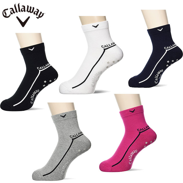 【一部即納OK】Callaway -キャロウェイ- ショートソックス（MENS） 【C22193105】