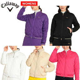 【一部即納OK】Callaway スターストレッチ中綿ブルゾン (WOMENS)【C23215203】 -キャロウェイ-