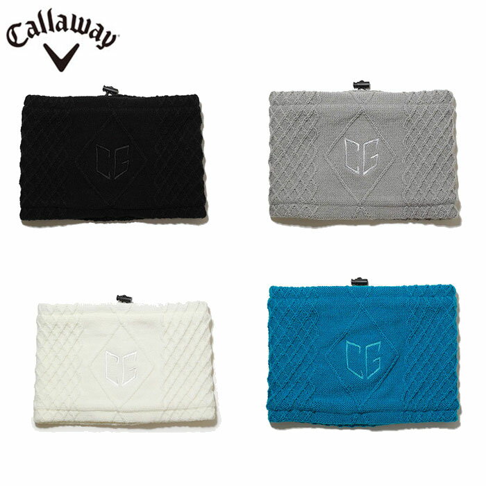 【一部即納OK】Callaway CGロゴ刺繍ネックウォーマー (MENS)【C23298101】キャロウェイ
