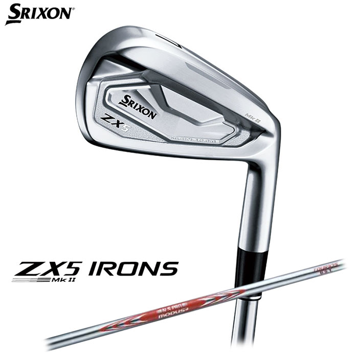 DUNLOP SRIXON ZX5 Mk-II アイアン 単品（#4,AW,SW）N.S.PRO MODUS3 TOUR 105 DST スチールシャフト【ダンロップ】【スリクソン】【マーク2】【mk2】