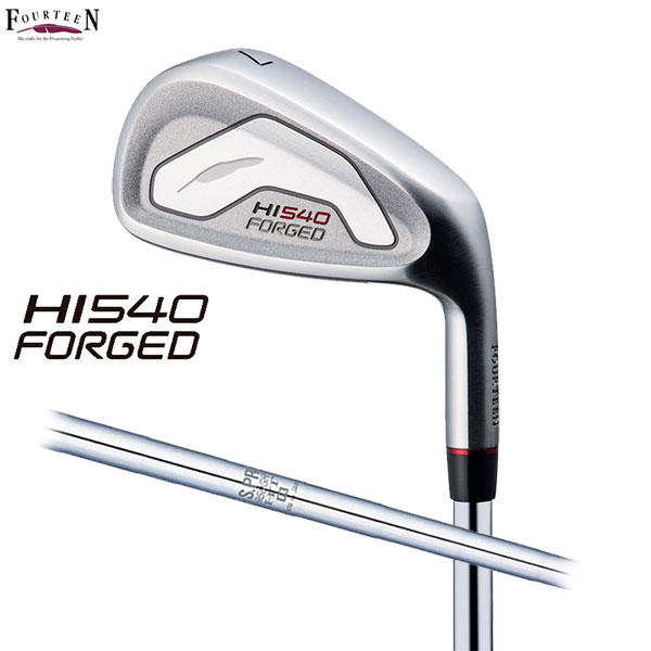 FOURTEENHI540 FORGED アイアン 3本セット（#7〜9）N.S.PRO 950GH HT スチールシャフト ユーティリティアイアン フォーティーン 日本仕様【smtb-ms】