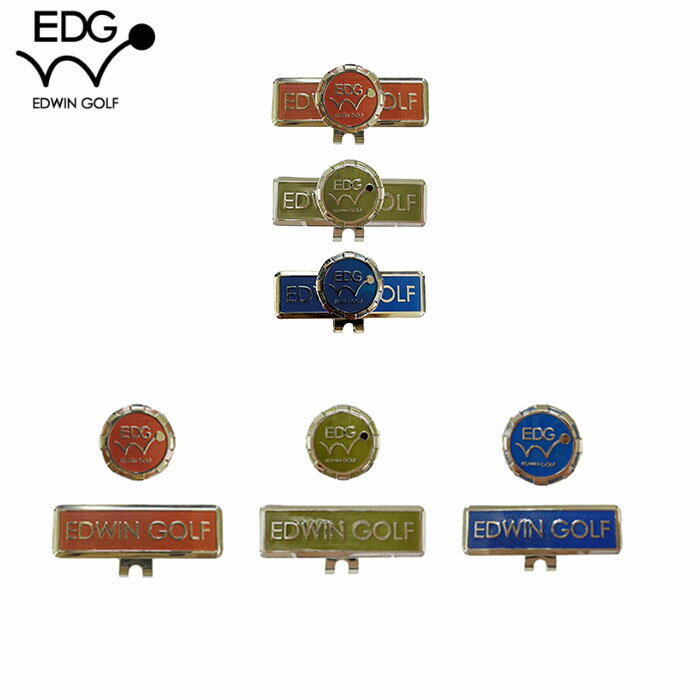 EDWIN GOLF クリップマーカー 【EDAC-3780】 エドウィンゴルフ LEZAX -レザックス-