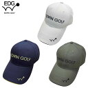 エドウイン EDWIN GOLF キャップ 【EDCP-3777】 エドウィンゴルフ LEZAX -レザックス-