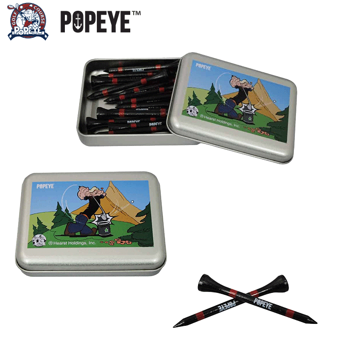 POPEYE -ポパイ- ゴルフティセット 【PETE-1751】LEZAX -レザックス-