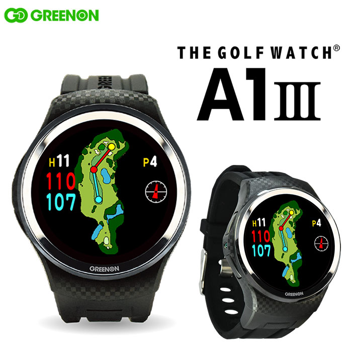 GREENON -꡼󥪥-եå A1-IIIGPSեåTHE GOLF WATCH A1-III ֤ߤӤL1Sб