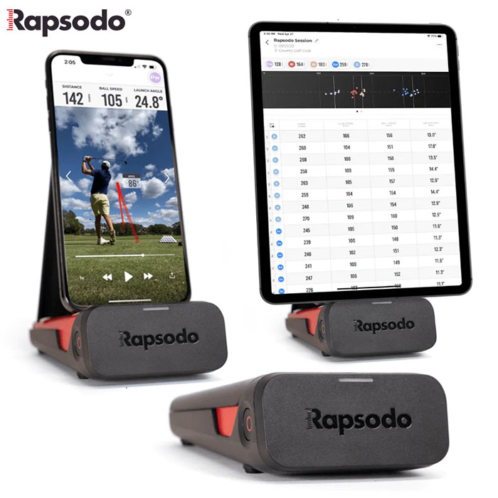 RapsodoMobile Launch Monitor（MLM）ゴルフ弾道測定器ラプソード モバイル ローンチ モニター