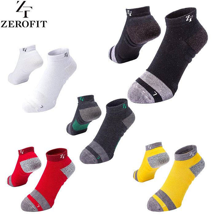 イオンスポーツ ZEROFIT ナノハイブリッド ソックス ショート 【ゼロフィット NANO HYBRID 機能性ソックス】