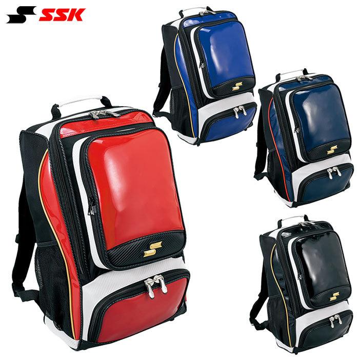 SSK エナメルバックパック（34L） 【BA1010】