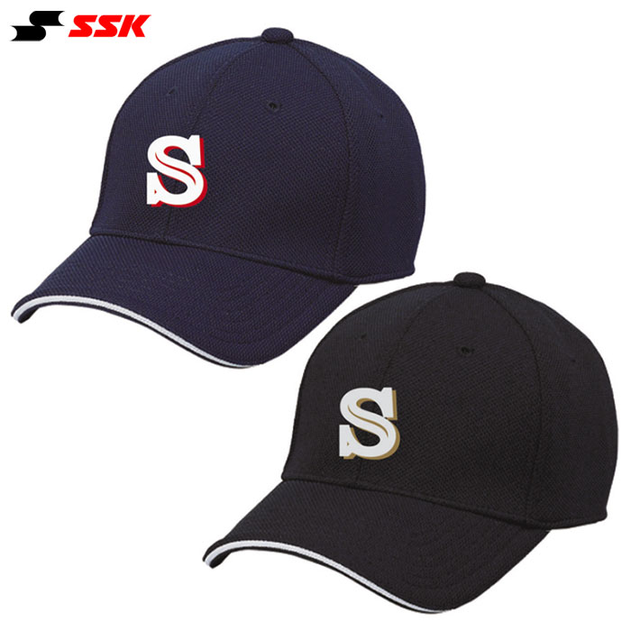 SSK Baseball 6方型アメリカンメッシュベースボールキャップ 【BCG062】