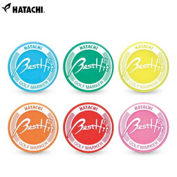 HATACHI - ハタチ - プラスチックマーカー（6個入り）【BH6021】グラウンド・ゴルフ/パークゴルフ用 羽立工業