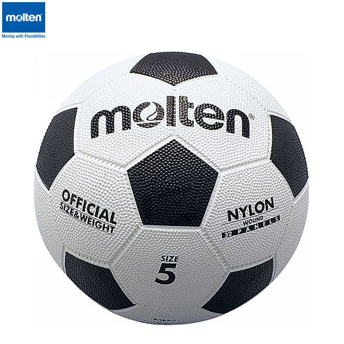 molten -モルテン- 亀甲ゴムサッカー 5号球【F5W】一般用 サッカーボール安売り サッカー 用品 セール