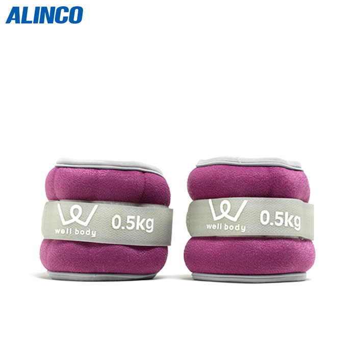 ALINCO -アルインコ- リストアンクルウェイト 0.5kg（2個セット）