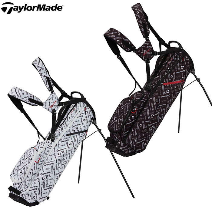 【一部即納OK】TaylorMade スタンドバッグ 【TD878】-テーラーメイド- フレックステック ネオ グラフィック スタンドバッグ