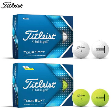 【一部即納】TItleist -タイトリスト-TOUR SOFT 2022 日本仕様 ゴルフボール 1ダースツアーソフト