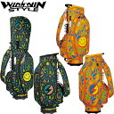 WINWIN STYLE WINWIN MULTI ICON CART BAG【CB-125/126】 （WINWIN マルチアイコン）カートバッグ キャディバッグ 【ウィンウィン スタイル】