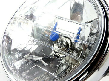 【あす楽】交換用バイクHID/LED対応汎用200mmマルチリフレクター丸型ヘッドライト本田純正タイプ