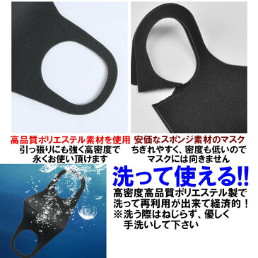 【4月20発送予定】洗って繰り返し利用できる ピッタリ・マスク レギュラーサイズ ウレタン製　　白　ホワイト 3枚セット 花粉症対策 風邪などの感染症対策に 耳が痛くならない 個包装