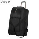 大容量 ソフトキャリーケース 115L オックスフォード布 防水 容量拡張可能 収納便利 静音 耐衝撃 ファスナー式 海外旅行 出張 通学 3泊4日 おしゃれ ブラック トロリーバッグ キャスターバッグ(4)