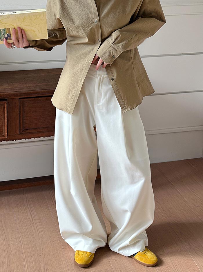 タックワイドパンツ レディース タックパンツ ワイドパンツ ロングパンツ ボトムス パンツ ゆったり きれいめ 無地 シンプル ワイド ロング 長ズボン 高級感 大きいサイズ 通勤 オフィス フォーマル オケージョン