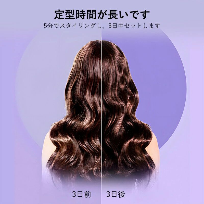 カール 32mm 完全自動 自動巻きカールアイロン 巻き髪 ウェーブアイロン 32mm コテ ヘアアイロン