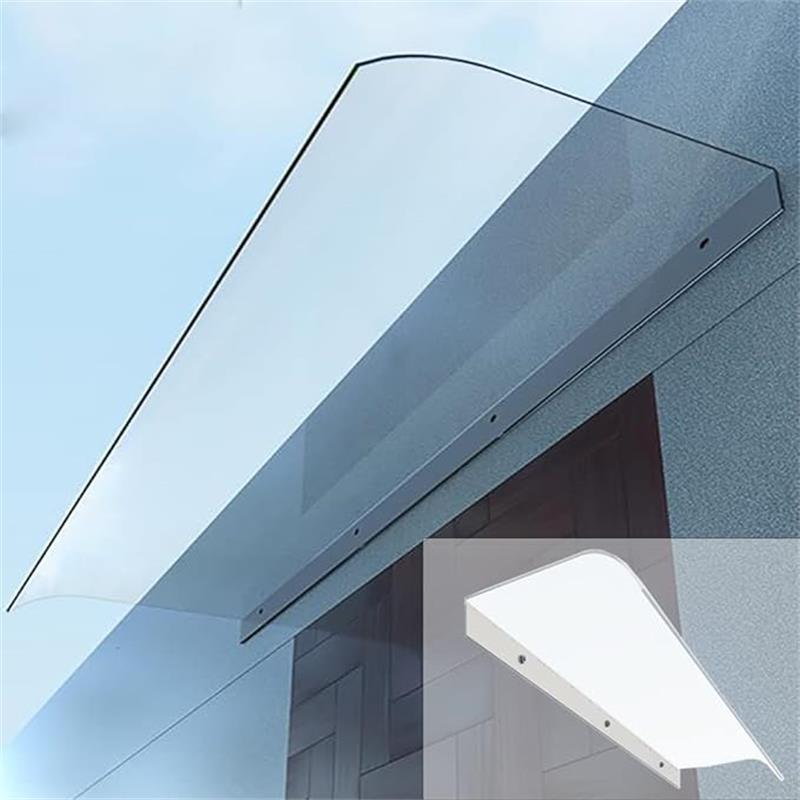 窓の庇ひさし雨よけ 屋根庇 住宅庇 屋根庇 ひさし 梅雨対策 テラス 日よけ キャノピー 家具保護 庭園ド..