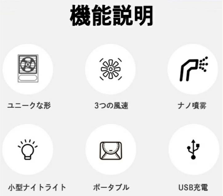 グローバル・ジャパン Oluハンディファン ライトブルー【送料無料】