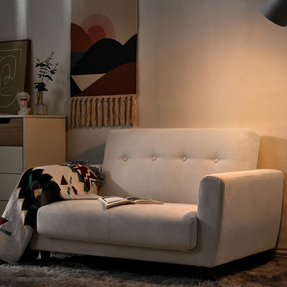 ソファーベッド ソファー ソファ 2人掛け 肘付き 3つ折り 折りたたみ ローソファー フロアソファ 2人掛けソファ インテリア コンパクト リビング 一人暮らし おしゃれ 脚付き ゆったり 北欧 新生活応援 送料無料