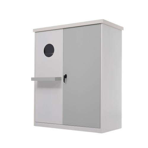 123*61*150cm 戸外収納庫 倉庫 大型物置 屋外 防水/耐侯 収納可能 ガーデン/庭/田畑/農場 頑丈 大容量 ..