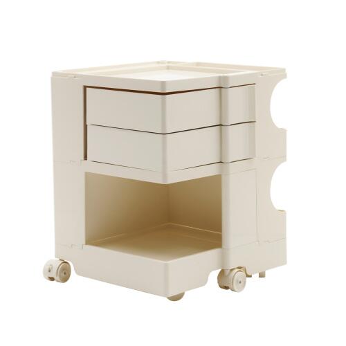 【2段・3段】収納ワゴン ボビーワゴン キャスター付き ブレーキ付き おしゃれ 2段トレイ キッチンワゴ..