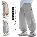 子供 メッシュパンツ ズボン ジョガーパンツ キッズ 冷感パンツ 虫除け 速乾パンツ ジョガーパンツ ドライ 虫刺され防止 ロングパンツ 長ズボン 男の子 子供服 アイスシルクパンツ おしゃれ カジュアル