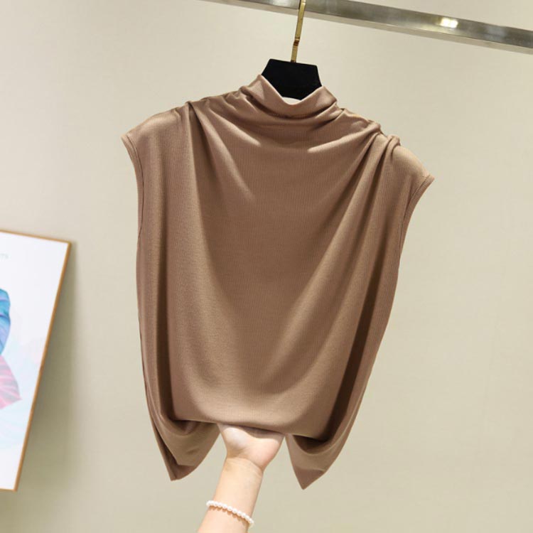 全8色×4サイズ！ハイネックトップス 全8色×4サイズ！ハイネックトップス トップス カットソー ハイネック シンプル tシャツ 無地 薄手 おしゃれ