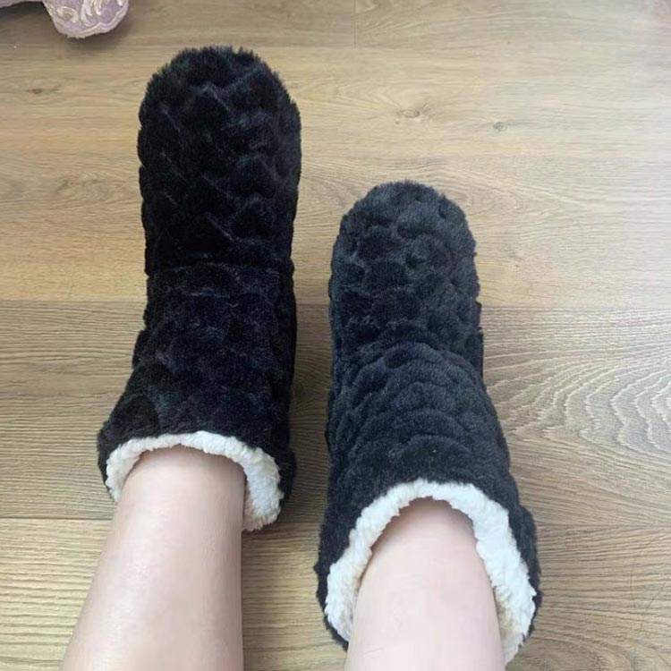 レディース 防音 ルームブーツ 秋冬 あったか スリッパ 子供用 もこもこ ルームシ...