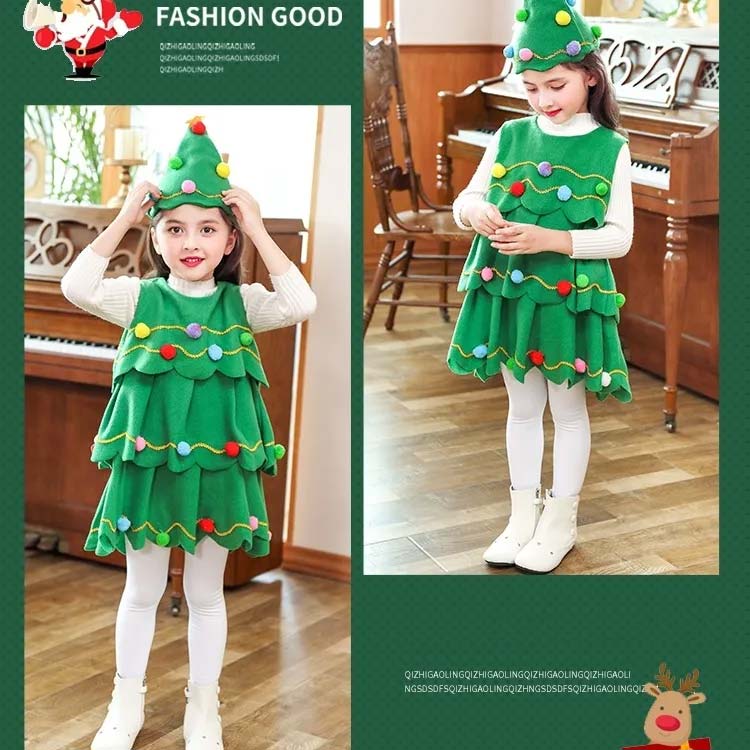 クリスマスツリー 衣装 クリスマス コスプレ ...の紹介画像2