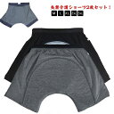 失禁パンツ 男性用 2枚組 ボクサーパンツ にょうもれ 吸水 高齢者 紳士 尿漏れパンツ 2枚セット にょうもれ ボクサーパンツ インナー 軽失禁 尿モレ 吸水...
