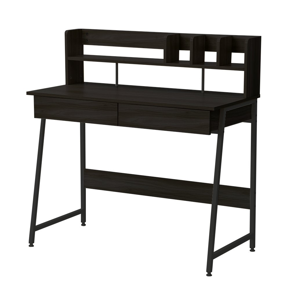 【オフィスチェア+パソコンデスク セット】 パソコンデスク 引き出し付き 収納台 ミシン台 学習机 勉強机