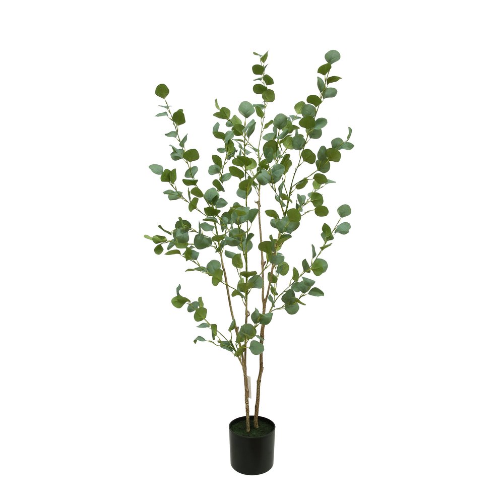 観葉植物 フェイク 150cm ユーカリ の木 フェイクグリーン 人工観葉植物 水性塗料 造花 ホテル インテリア リアル おしゃれ お祝い 樹 木 室内