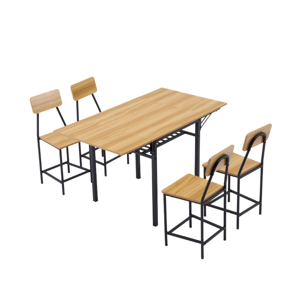 【ナチュラル】ダイニングセット 5点 ダイニング5点セット 4人用 4人掛け 無垢材 ダイニングテーブル ダイニングテーブルセット ダイニングチェア リビング 学習机