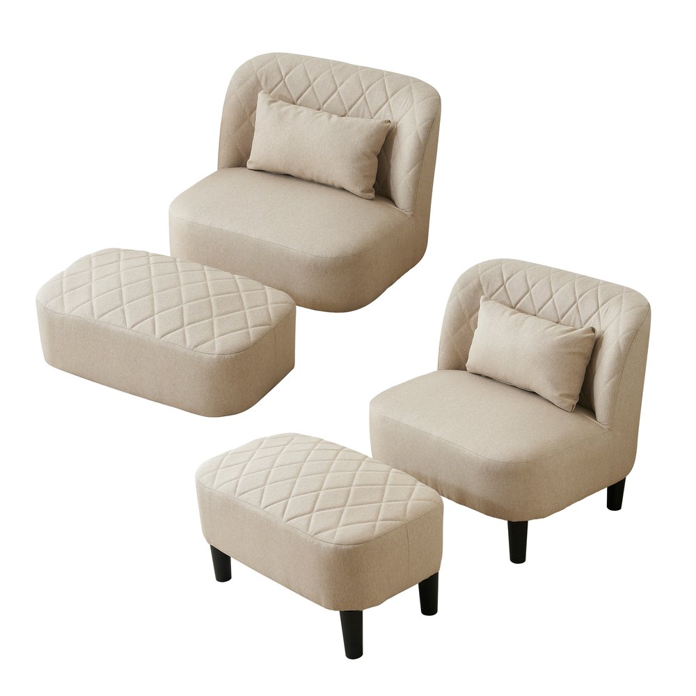 1人掛けソファ 人用 オットマン付き ソファベッド 背もたれ 座椅子 ライニングチェア 2タイプ 組み合わ..